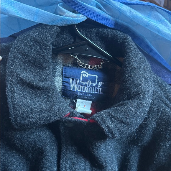 Vintage Woolrich plaid wool bomber jacket - Picture 11 of 11